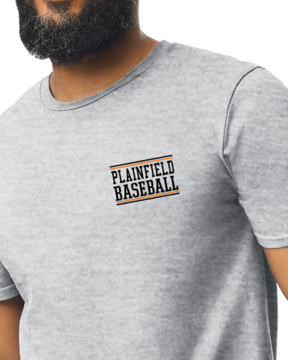 Plainfield Baseball Tshirt Youth to TALL ADULT sizes - Customize yours now!