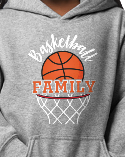 Basketball Family (YOUTH TO ADULT SIZES) - Customize name, color and more!