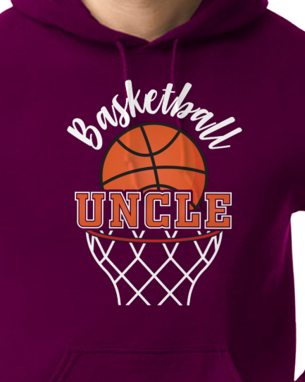 Basketball Family (YOUTH TO ADULT SIZES) - Customize name, color and more!