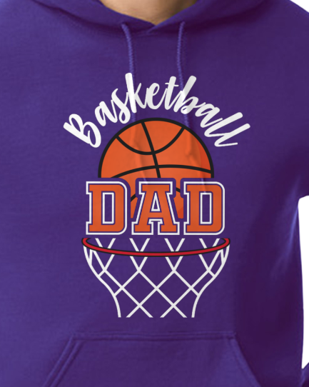 Basketball Family (YOUTH TO ADULT SIZES) - Customize name, color and more!