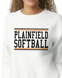 Plainfield Softball Crew Neck Sweatshirt Youth to Adult sizes - Customize Yours today!
