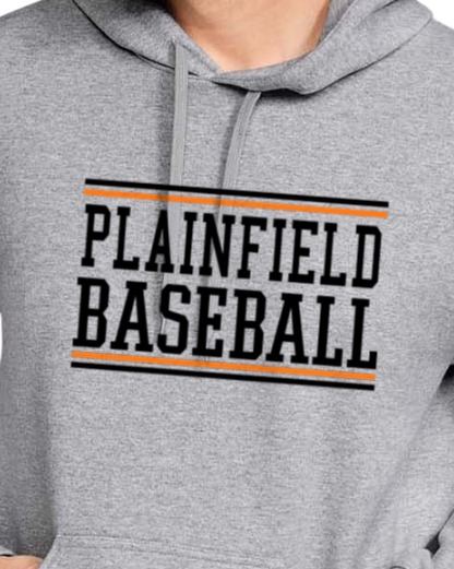 Plainfield Baseball Youth to Adult Hooded Sweatshirt - Customize yours today!