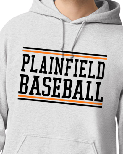 Plainfield Baseball Youth to Adult Hooded Sweatshirt - Customize yours today!
