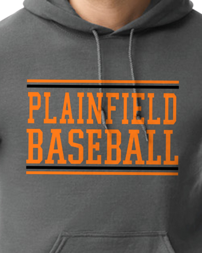 Plainfield Baseball Youth to Adult Hooded Sweatshirt - Customize yours today!