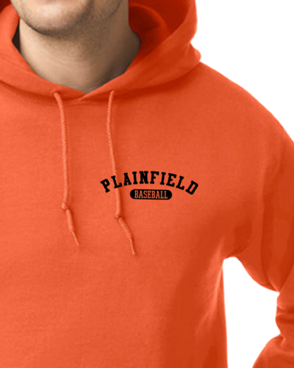 Plainfield Baseball Athletic Youth to Adult Hooded Sweatshirt - Customize yours today!
