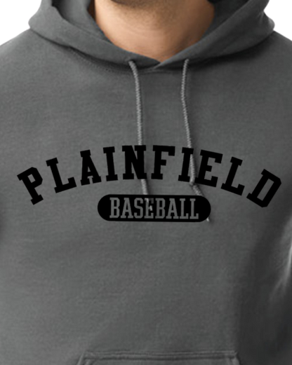 Plainfield Baseball Athletic Youth to Adult Hooded Sweatshirt - Customize yours today!