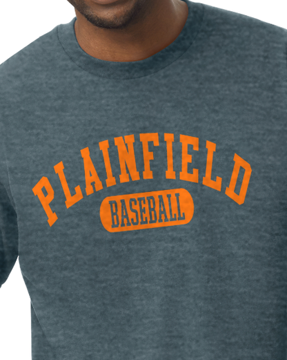 Plainfield Baseball Athletic Tshirt Youth to TALL ADULT sizes - Customize yours now!