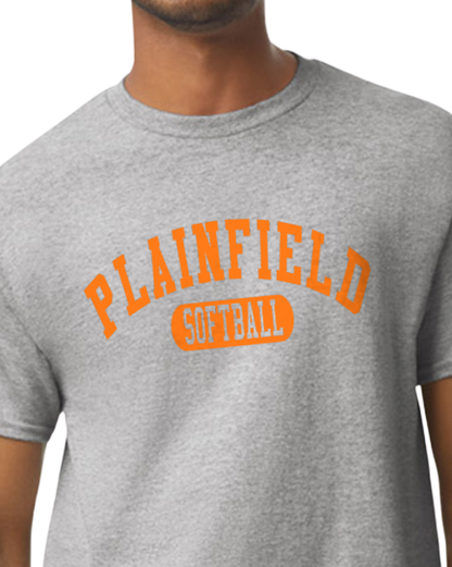 Plainfield Baseball Athletic Tshirt Youth to TALL ADULT sizes - Customize yours now!