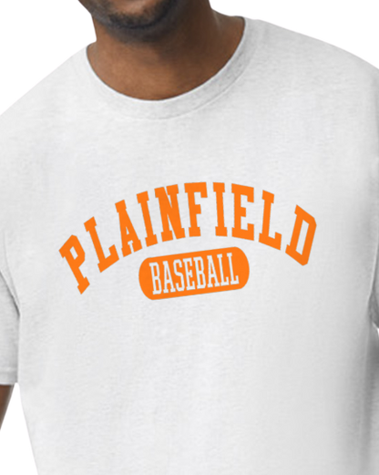 Plainfield Baseball Athletic Tshirt Youth to TALL ADULT sizes - Customize yours now!