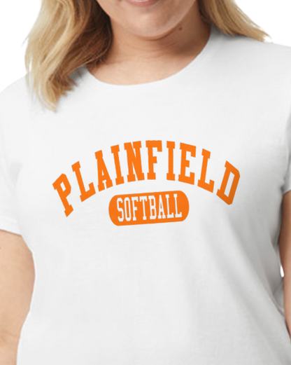 Plainfield Softball Athletic Design Tshirt WOMENS sizes - Customize yours now!