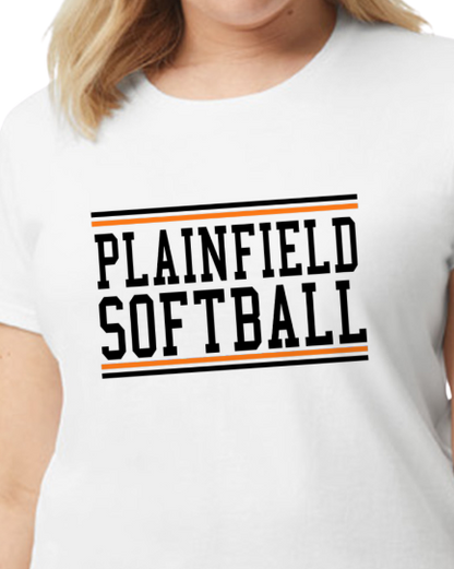 Plainfield Softball Tshirt WOMENS sizes - Customize yours now!