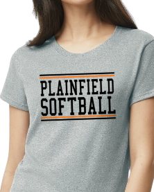 Plainfield Softball Tshirt WOMENS sizes - Customize yours now!