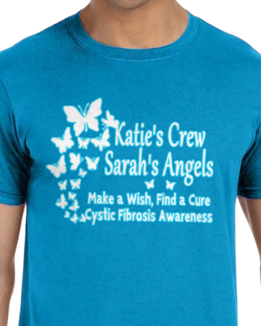 Katie's Crew Sarah's Angels Softstyle Gildan Tshirt Adult - gray