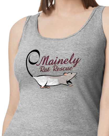 Mainely Rat Rescue Softstyle Gildan Tank (mens and womens styles) - Customize yours today!  Lots of color choices!