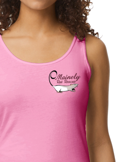 Mainely Rat Rescue Softstyle Gildan Tank (mens and womens styles) - Customize yours today!  Lots of color choices!