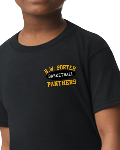 Porter Basketball Atheltic Youth to Adult Size Tshirt - Customize Yours Now!