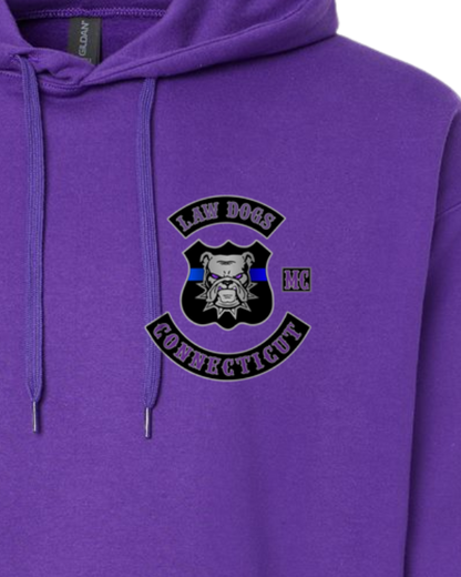 Law Dogs Member Gildan Hoodie Adult.  Multiple Colors - Customizable