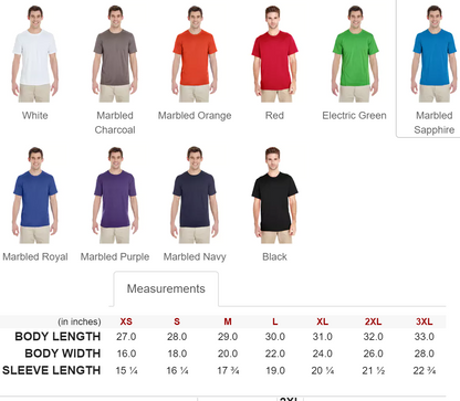 Custom Order UNISEX tees and sweatshirt variety of brands and styles