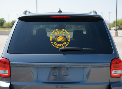RYFC Family Custom UV Printed Permanent Decal - transparent choose your colors and sizes!