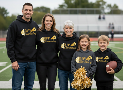 RYFC RHAM Customizable Cheerleading Adult/ Youth Gildan Heavy 50/50 Blend Hooded Sweatshirt (or upgrade to Softstyle)