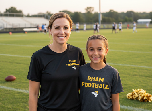 RYFC RHAM Customizable Football Bella+Canvas Brand Short Sleeve Women's/Youth Tshirt