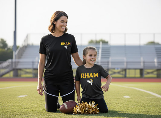 RYFC RHAM Customizable Bella+Canvas Brand Short Sleeve Women's / youth Tshirt