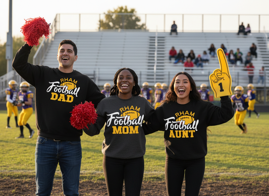 RYFC NEW! Customizable Family Football Gildan Crew Neck Sweatshirt