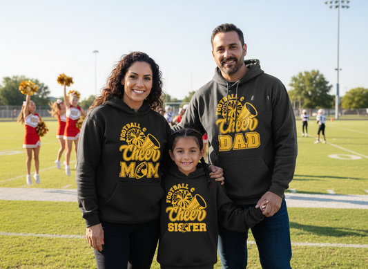 RYFC NEW! Customizable Football & Cheer  Family Gildan Hooded Sweatshirt