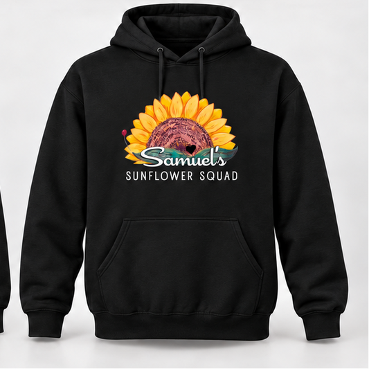 Samuel's Sunflower Squad Youth/Adult Customizable Gildan 50/50 (or upgrade to softstyle)