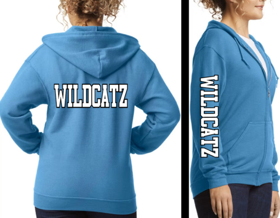 Wildcatz Crew Neck Sweatshirt ADULT sizes _ CUSTOMIZE yours now!