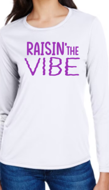 Raisin' the VIBE A4 Polyester Short Sleeve Cooling Performance Tee LONG sleeve