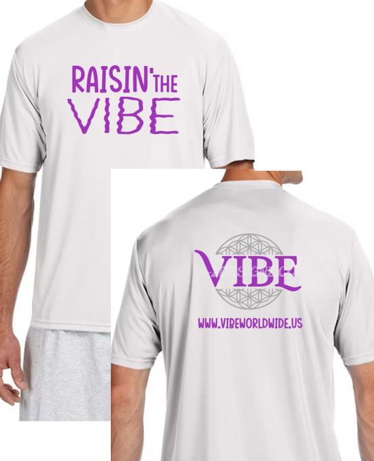 Raisin' the VIBE A4 Polyester Short Sleeve Cooling Performance Tee Mens