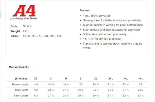 Raisin' the VIBE A4 Polyester Short Sleeve Cooling Performance Tee Mens