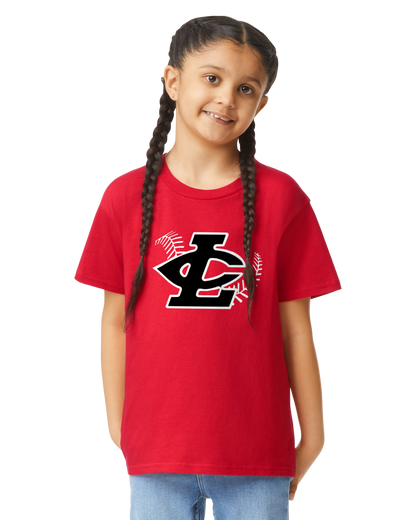 CLLL Youth Gildan Softstyle tshirt - RED
