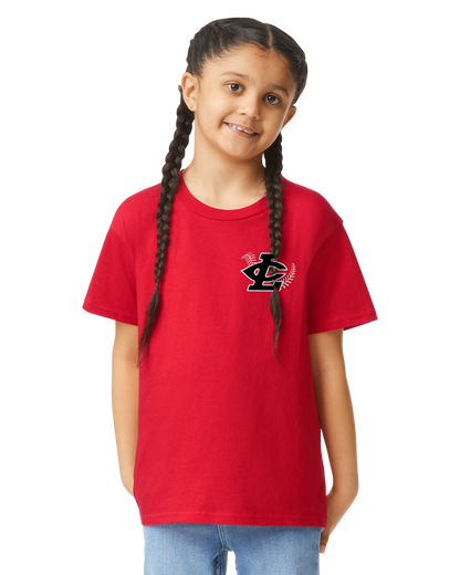 CLLL Youth Gildan Softstyle tshirt - RED
