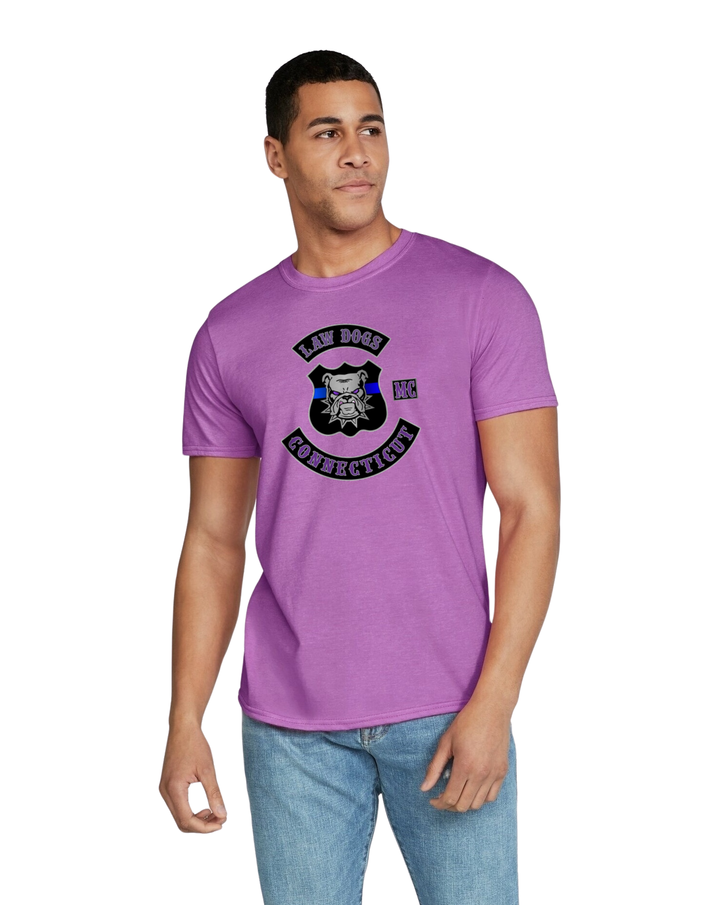 Law Dogs SUPPORTER Adult Softstyle Tee - Many colors and customizable!