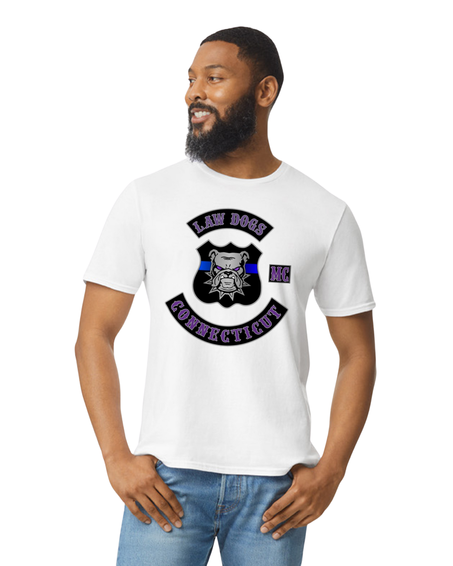 Law Dogs MEMBERS Adult Softstyle Tee - Many colors and customizable!