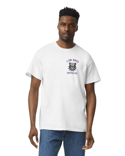 Law Dogs SUPPORTER Adult Tee - Many colors and customizable!