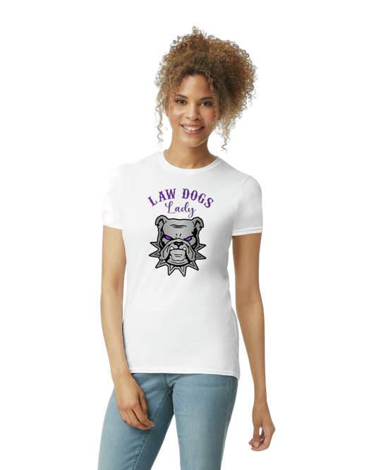 Law Dogs LADY Women's Fit Softstyle Tee - Many colors and customizable!