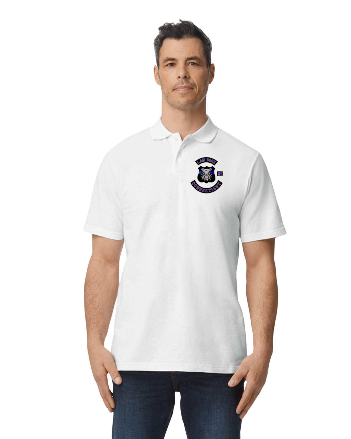 Law Dogs MEMBERS Adult Softstyle Pique Polo - Many colors and customizable!