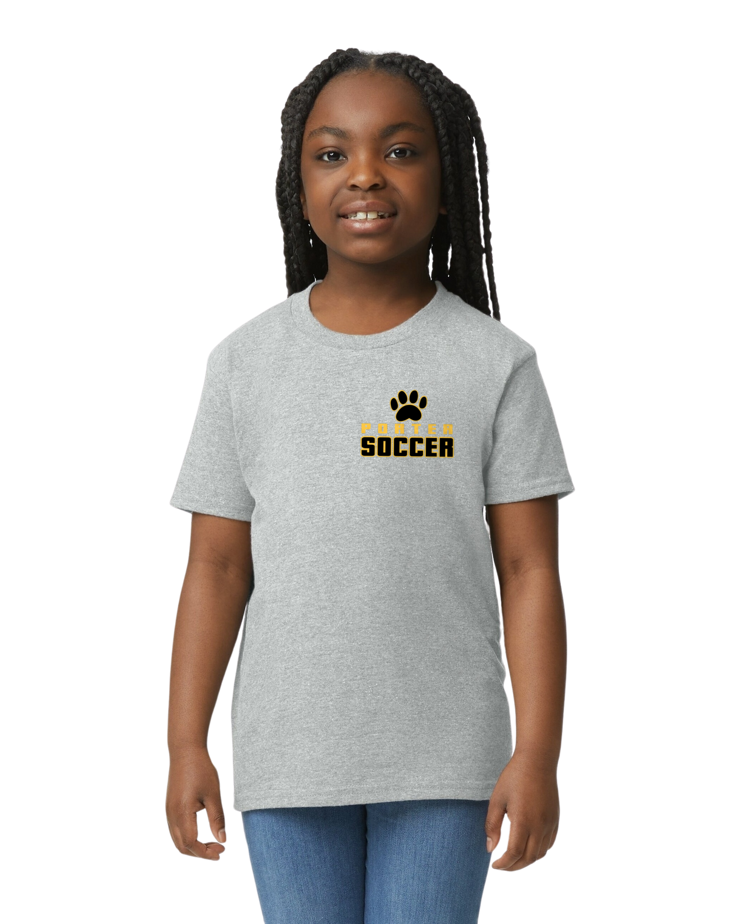 Porter Soccer Youth to Adult Size Tshirt - Customize Now!