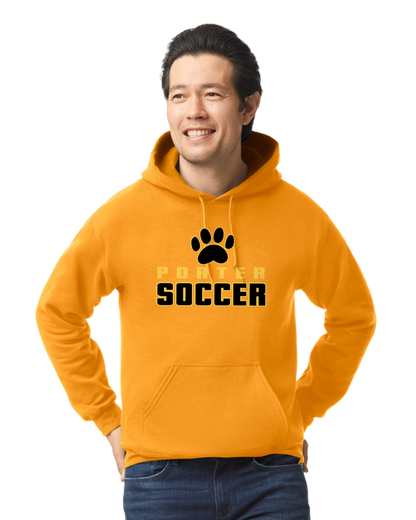 Porter Soccer Hooded YOUTH to Adult Sweatshirt - Customize Now!