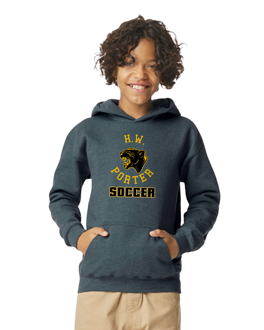 Porter Soccer Hooded YOUTH to ADULT Sweatshirt - Customize Now!