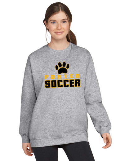 Porter Soccer Logo Crew Sweatshirt YOUTH to ADULT - Customize Now!