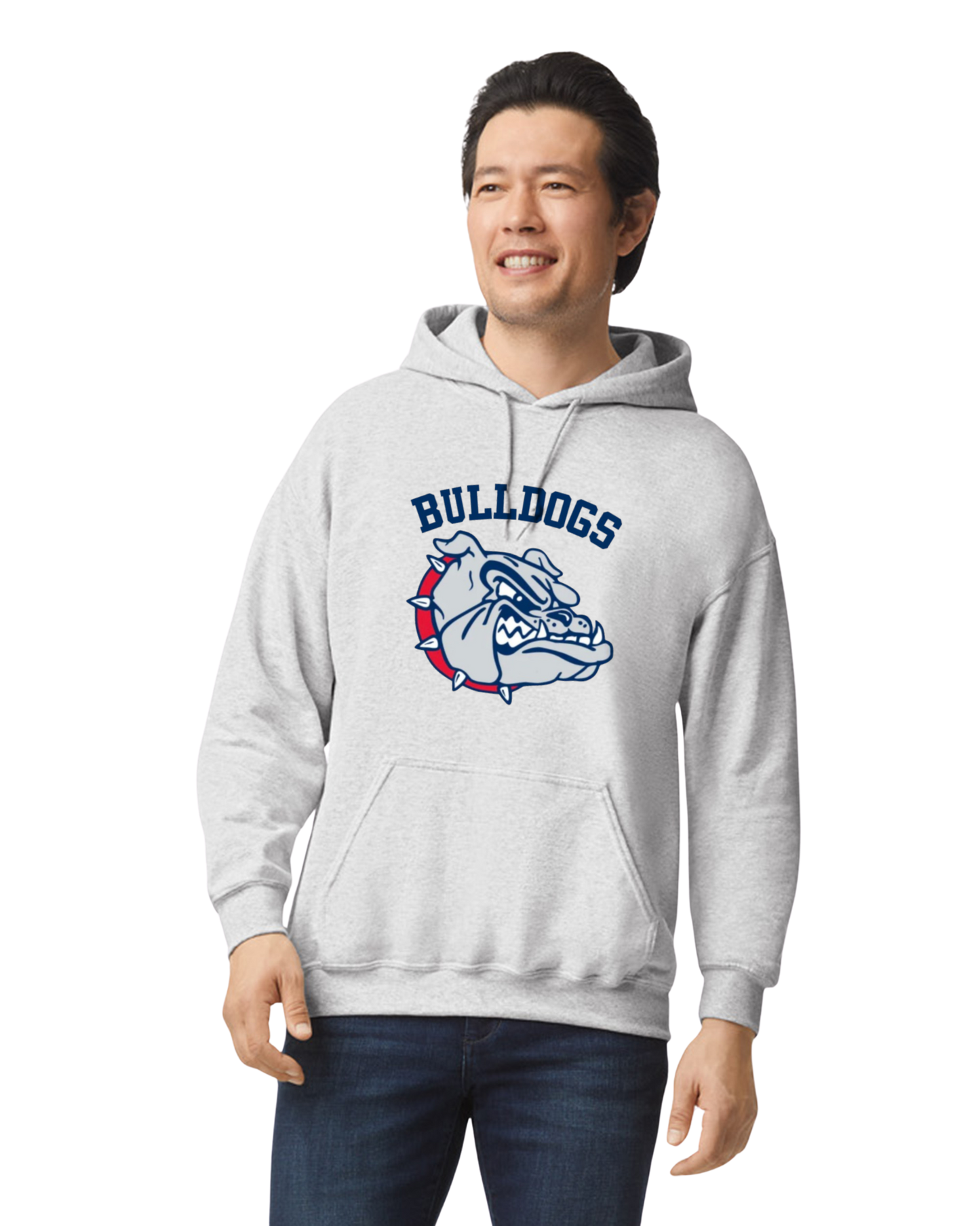 Helen Baldwin MS Bulldogs Hooded Sweatshirt Youth to Adult sizes