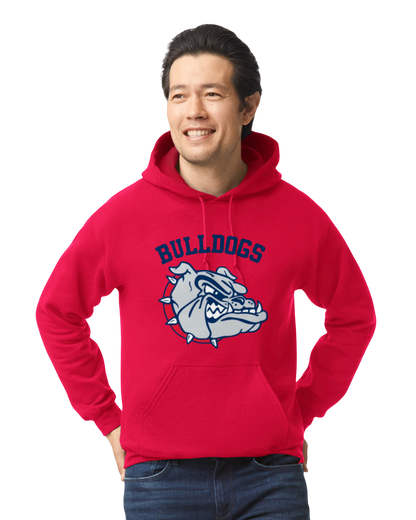 Helen Baldwin MS Bulldogs Hooded Sweatshirt Youth to Adult sizes
