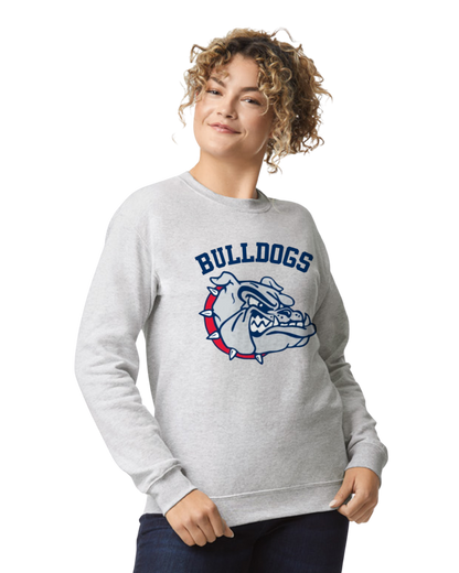 Helen Baldwin MS Bulldogs Crew Neck Sweatshirt Youth to Adult sizes