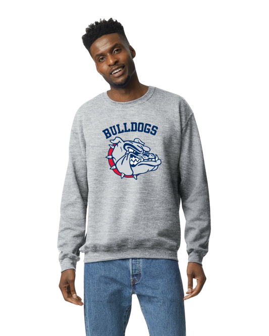 Helen Baldwin MS Bulldogs Crew Neck Sweatshirt Youth to Adult sizes