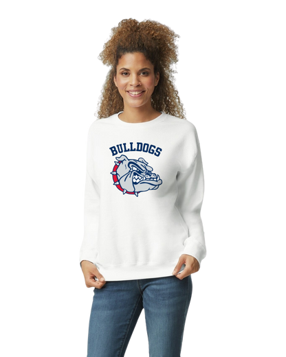 Helen Baldwin MS Bulldogs Crew Neck Sweatshirt Youth to Adult sizes