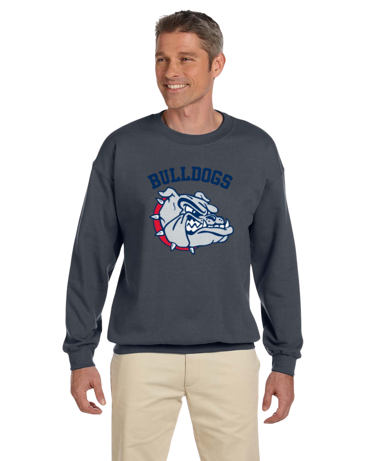 Helen Baldwin MS Bulldogs Crew Neck Sweatshirt Youth to Adult sizes